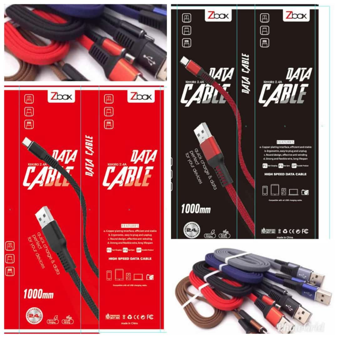 KABEL DATA ZBOX KEROLA 2.4A TYPE C